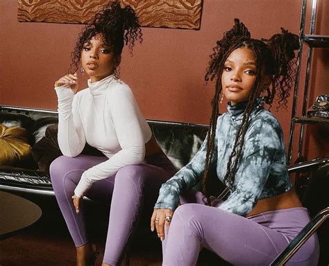 chloe & halle locs.